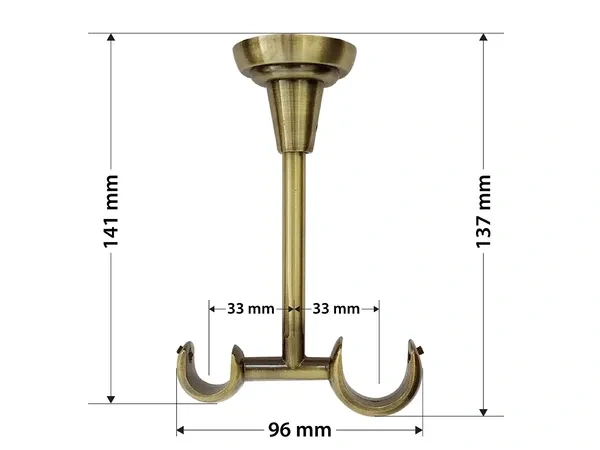 držák 25x16 stropní
