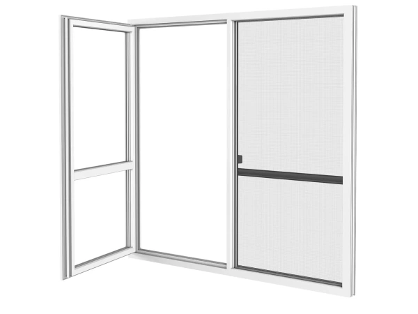 Sítě na DVEŘE - posuvné SLIM - antracit RAL 7016 4