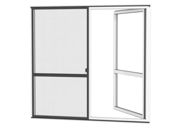 Sítě na DVEŘE - posuvné SLIM - antracit RAL 7016 1