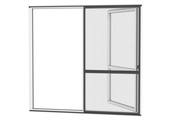 Sítě na DVEŘE - posuvné SLIM - antracit RAL 7016 2