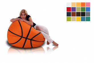 Sedací vaky - BASKETBALL - ekokůže