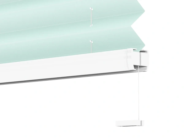 Plisé rolety LUX - látka Cool mint 11240 - BLACKOUT (zatemňující) 6