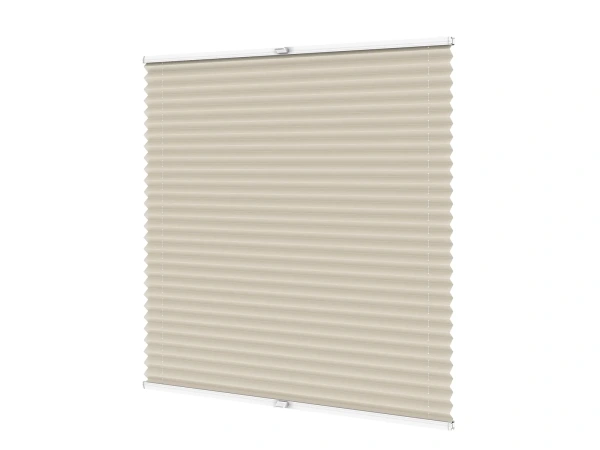 Plisé rolety LUX - látka Crafted linen 11064 - PEARL 1