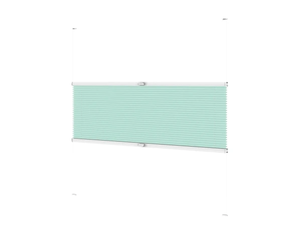 Plisé rolety LUX - látka Cool mint 11240 - BLACKOUT (zatemňující) 3