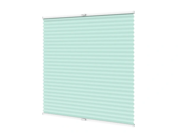 Plisé rolety LUX - látka Cool mint 11240 - BLACKOUT (zatemňující) 1