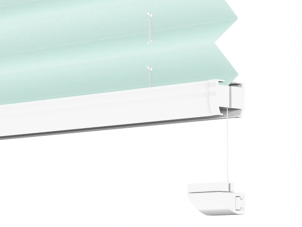 Plisé rolety LUX - látka Cool mint 11240 - BLACKOUT (zatemňující) 8