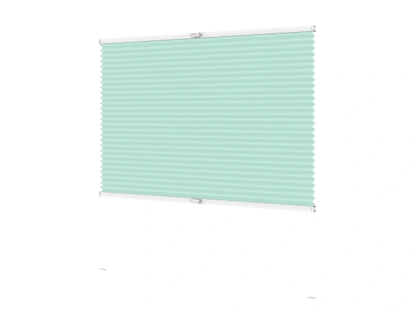 Plisé rolety LUX - látka Cool mint 11240 - BLACKOUT (zatemňující) 2