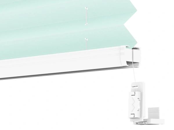 Plisé rolety LUX - látka Cool mint 11240 - BLACKOUT (zatemňující) 4