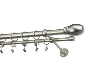 Garnýž 25x16mm - 2řadá - BELUNO - satin