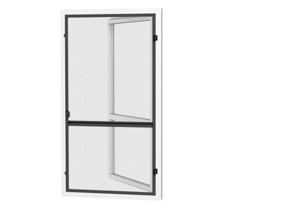Sítě proti hmyzu na DVEŘE – pantové SLIM – antracit RAL 7016 1