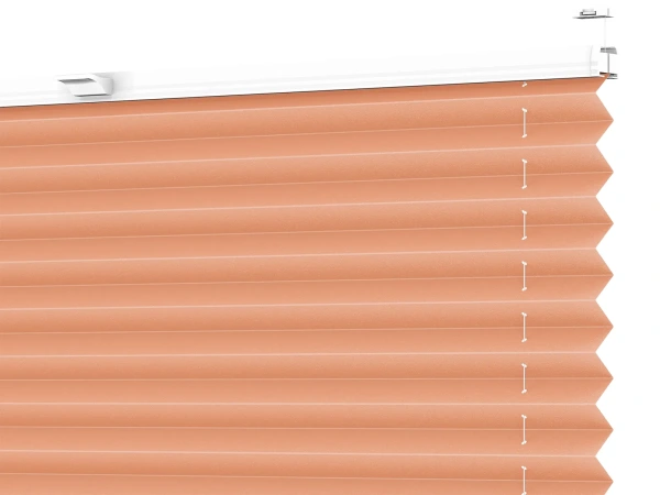 Plisé rolety LUX - látka Coral 11074 - PEARL