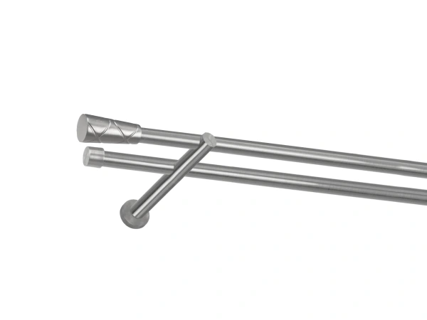 Garnýž 19x19mm - 2 řadá - TRAPEZIUM - satin 1