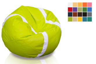Sedací vaky - TENNIS BALL - ekokůže