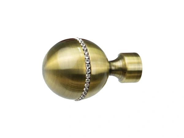 Garnýž 25mm - 1 řadá - KALISTO CRYSTAL - antik 2