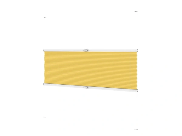 Plisé rolety LUX - látka Lemon fizz 11239 - BLACKOUT (zatemňující) 3