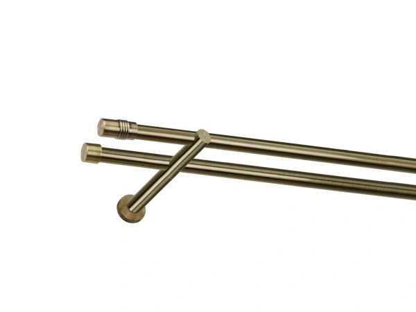 Garnýž 19x19mm - 2 řadá - CYLINDER - antik 1