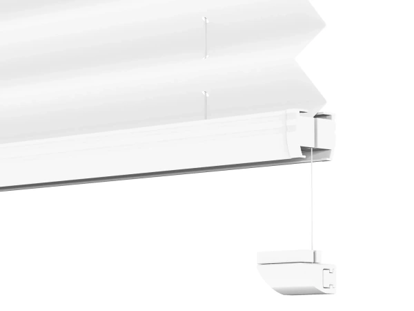 Plisé rolety LUX - látka Blossom White 11191- BLACKOUT (zatemňující) 8