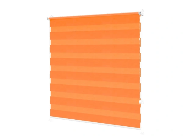 Roleta MINI+ den a noc - látka Bahama 1802 - oranžová 2