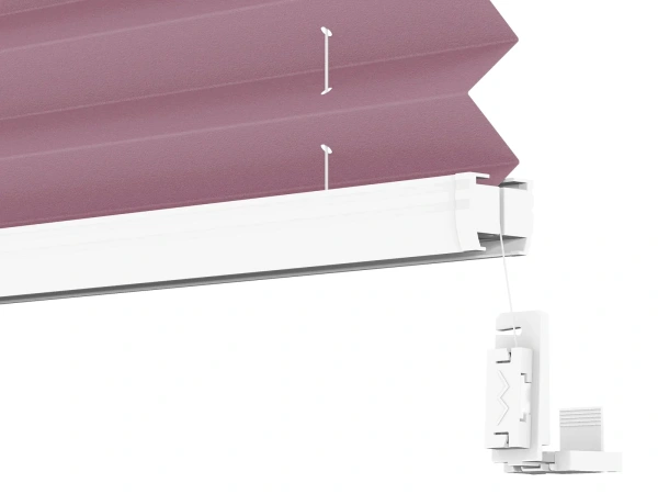 Plisé rolety LUX - látka Fuchsia 11243 - BLACKOUT (zatemňující) 4