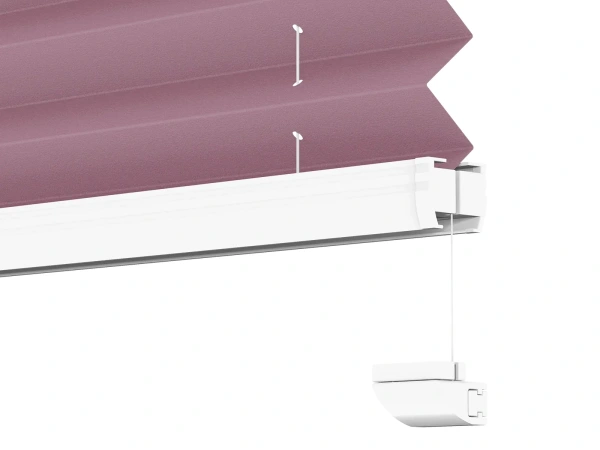 Plisé rolety LUX - látka Fuchsia 11243 - BLACKOUT (zatemňující) 8