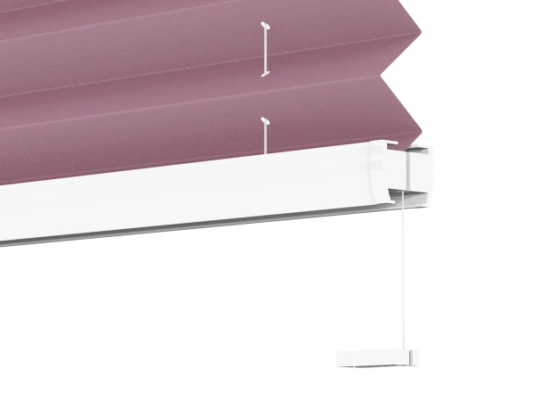 Plisé rolety LUX - látka Fuchsia 11243 - BLACKOUT (zatemňující) 6