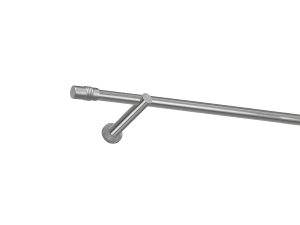 Garnýž 19mm - 1 řadá - CYLINDER - satin 1