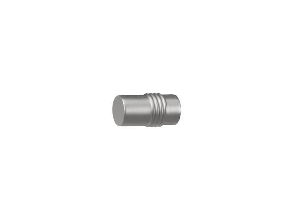 Garnýž 16x16mm - 2 řadá - CYLINDER - satin