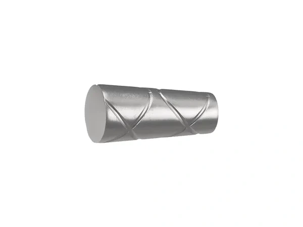 Garnýž 19x19mm - drážková tyč - 2 řadá - TRAPEZIUM - satin